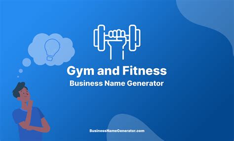 gym business name generator